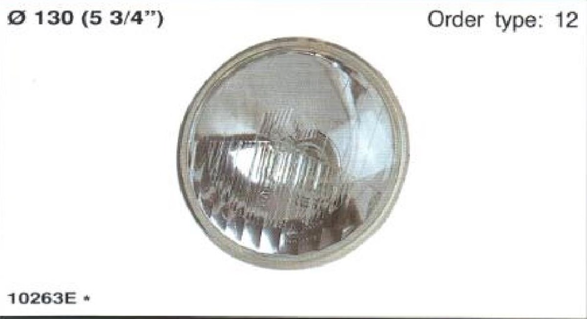 Far R12 Gts H4 Parksız Kısa Hüzme Reflektör R12 Gts Traktör Parksız Far10263 | Farba 10263e