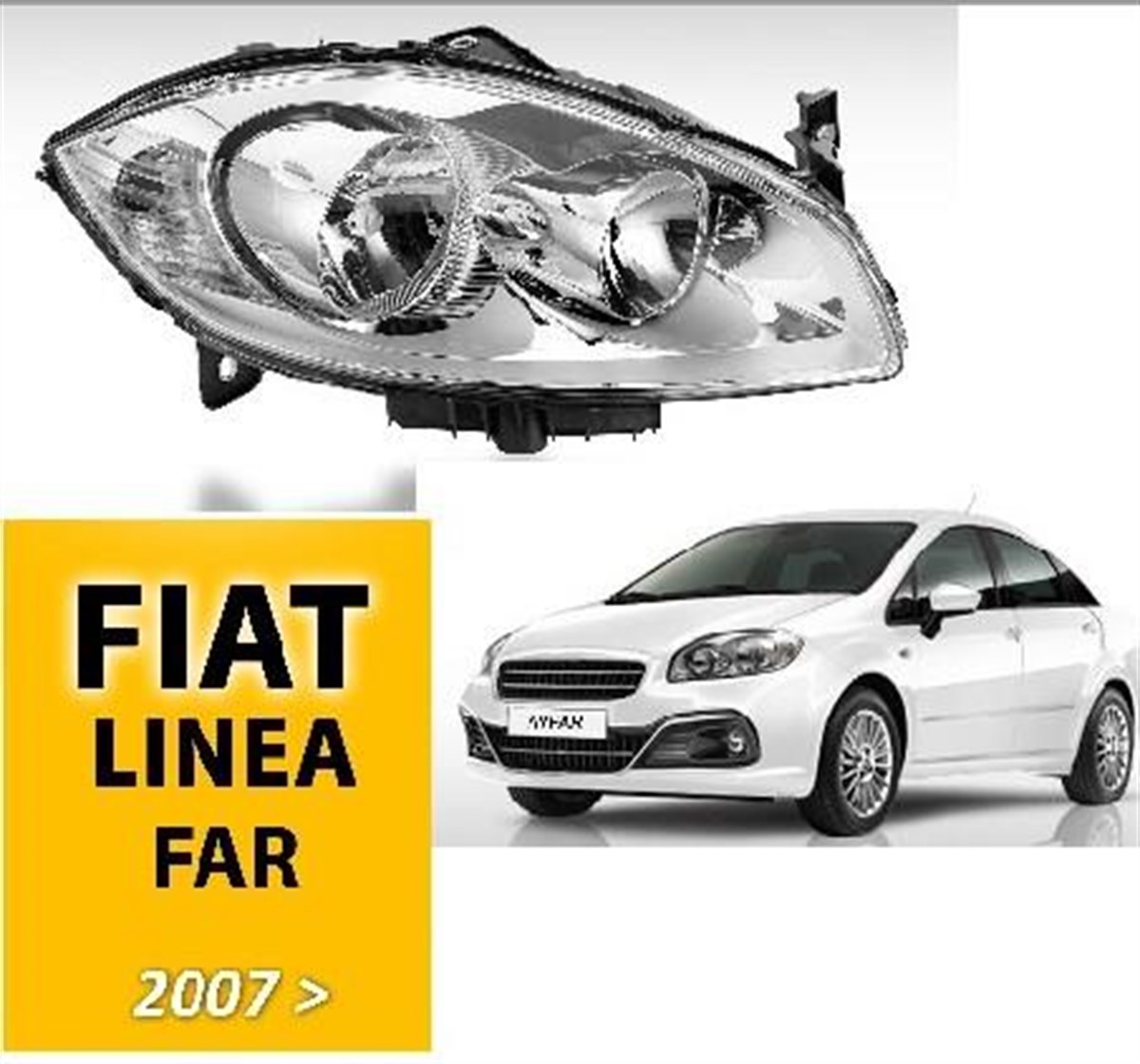 Far Sol Fıat Linea 2007- Elektirikli Motorlu 45230111-51826739 | Mako 45230111