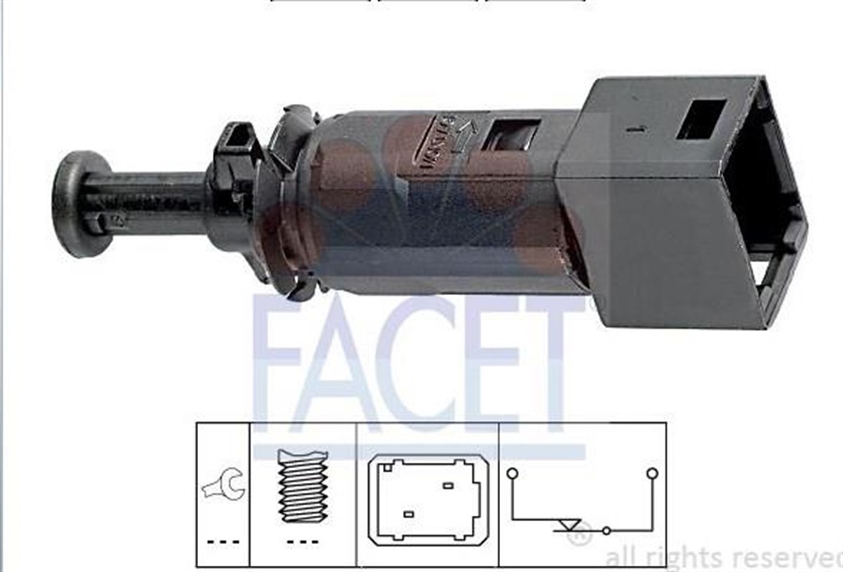 Fren Müşürü 2fişli Renault Megan Clio Em Fh640201 | Fae 24890