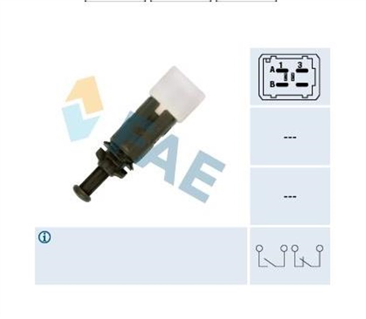 Fren Müşürü 4fiş Soket Renault Clio Kangoo Traffıc Trafik Ym Vivar | Fae 24895