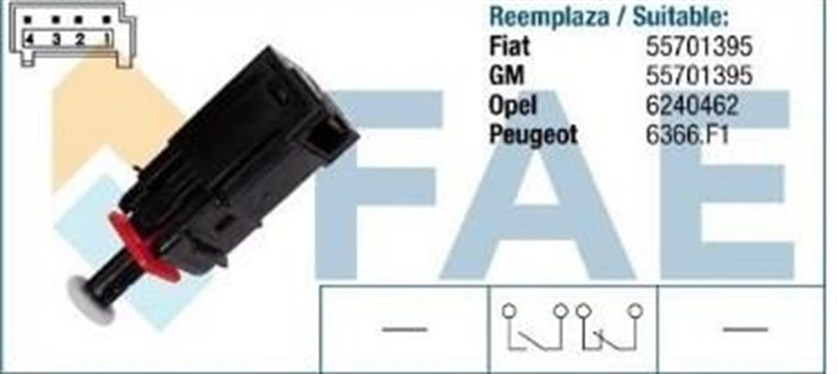 Fren Müşürü Cıtroen Nemo Fiorino Opel Peugeot | Fae 24795