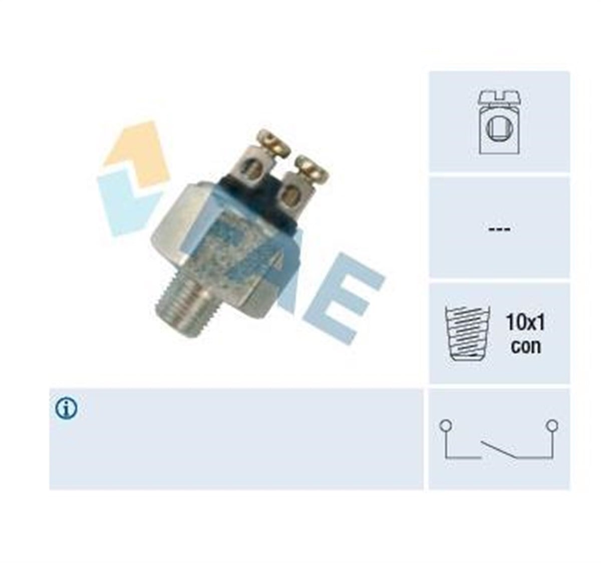 Fren Müşürü Hidrolik Vidalı | Fae 20020