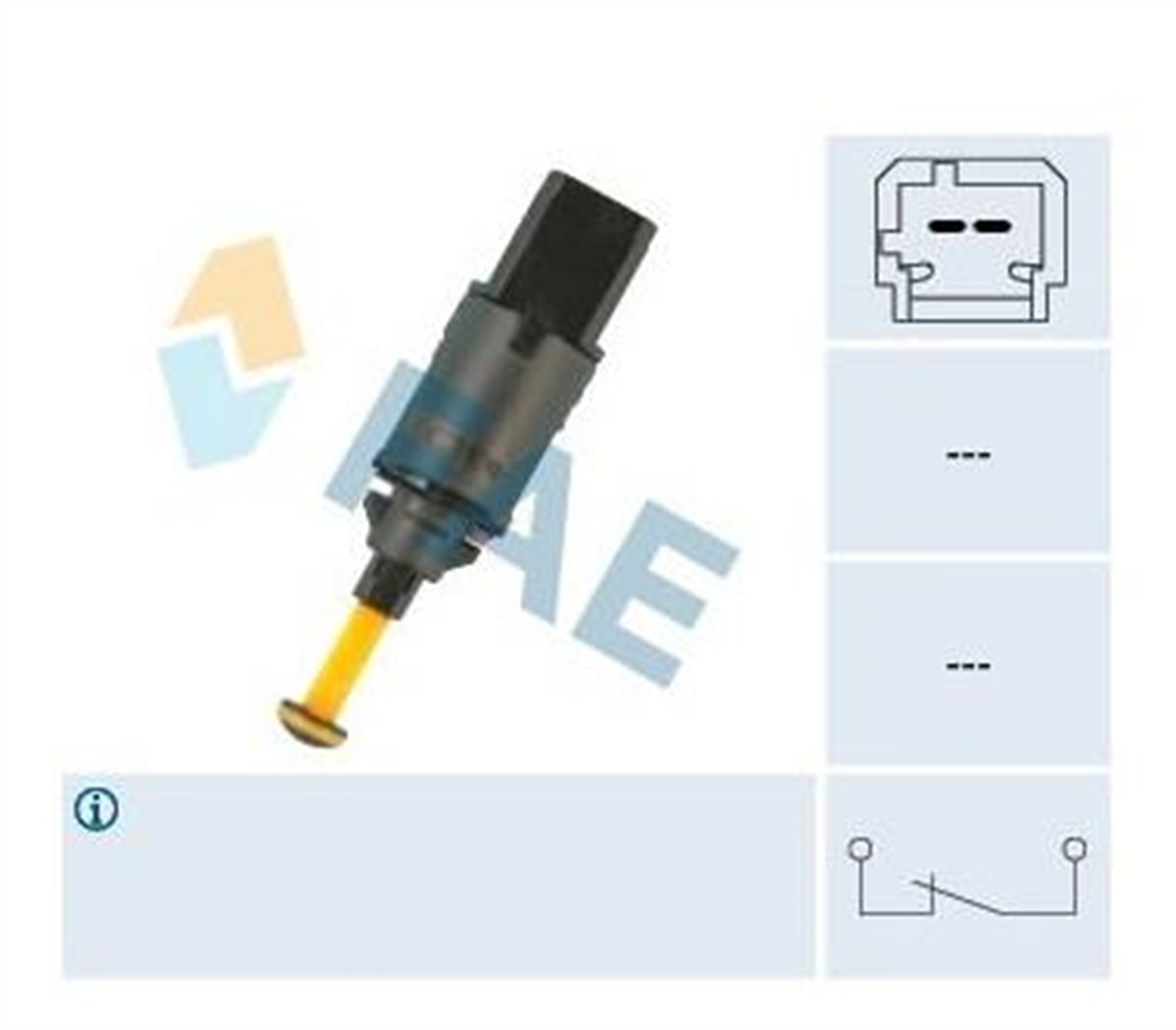 Fren Müşürü Peugeot Partner Berlingo 2 1.6 1.9 P206 2fişli | Fae 24897