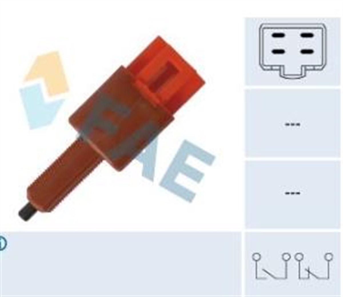 Fren Pedal Müşürü Qashqai Pulsar Note Xtrail Qashaqi 14=> / Juke / Kadjar 25320br00a Mhr24512 | Fae 24455