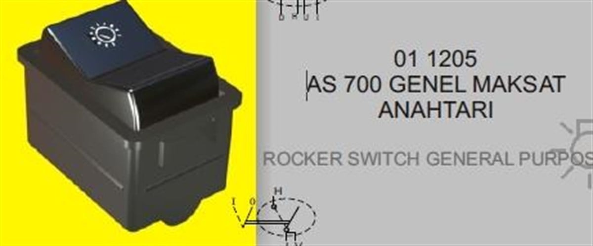 Genel Maksat Anahtarı As 700 | Eng 011205