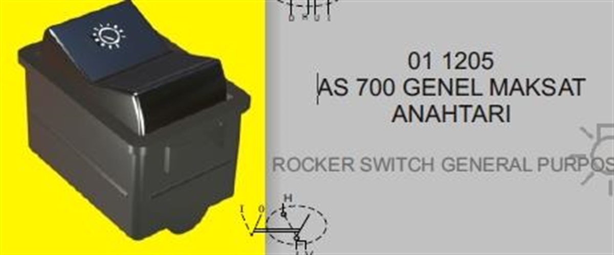Genel Maksat Anahtarı As 700 | Eng 011205