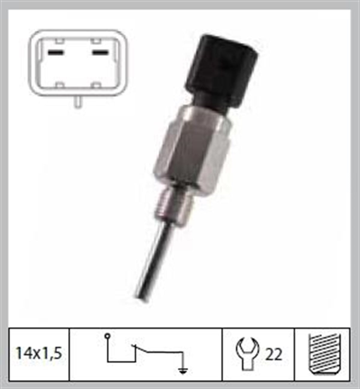 Geri Vites Müşürü Dogan Slx Ym Soketli | Klf Gv140037