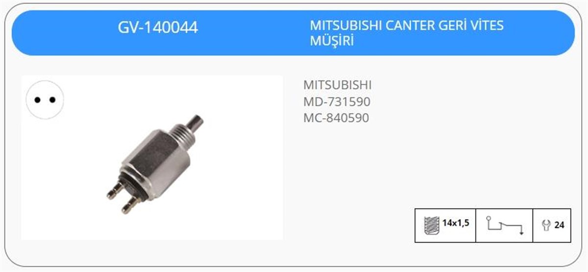 Geri Vites Müşürü Mits.canter Ym- | Klf Gv140044