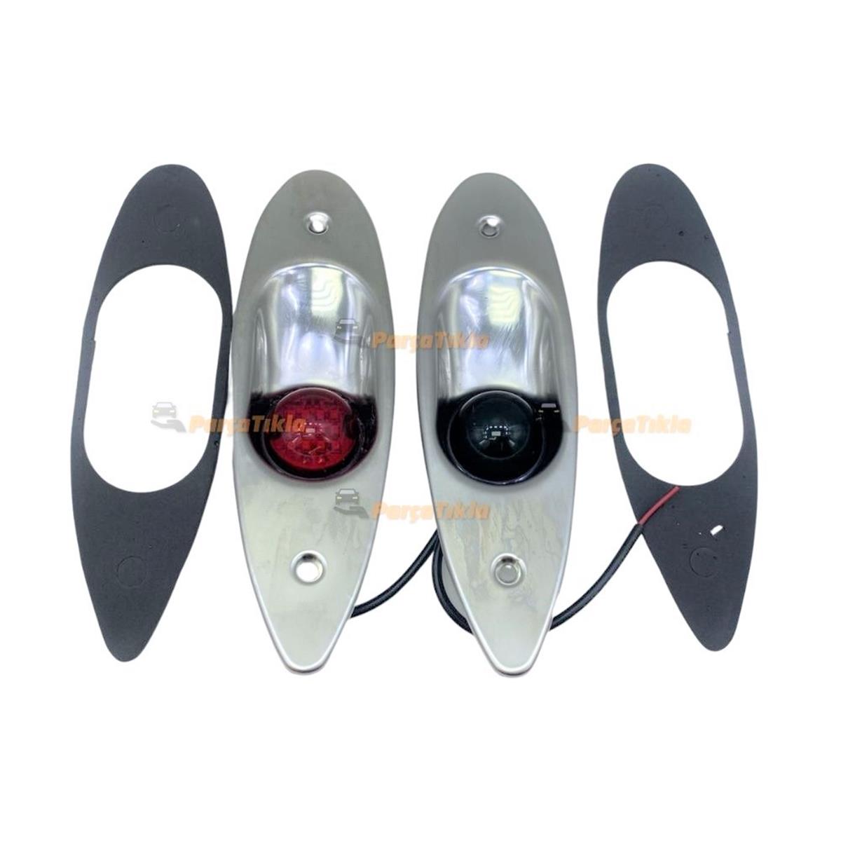 Gömme Seyir Feneri Krom 316 12v Led- Takım |