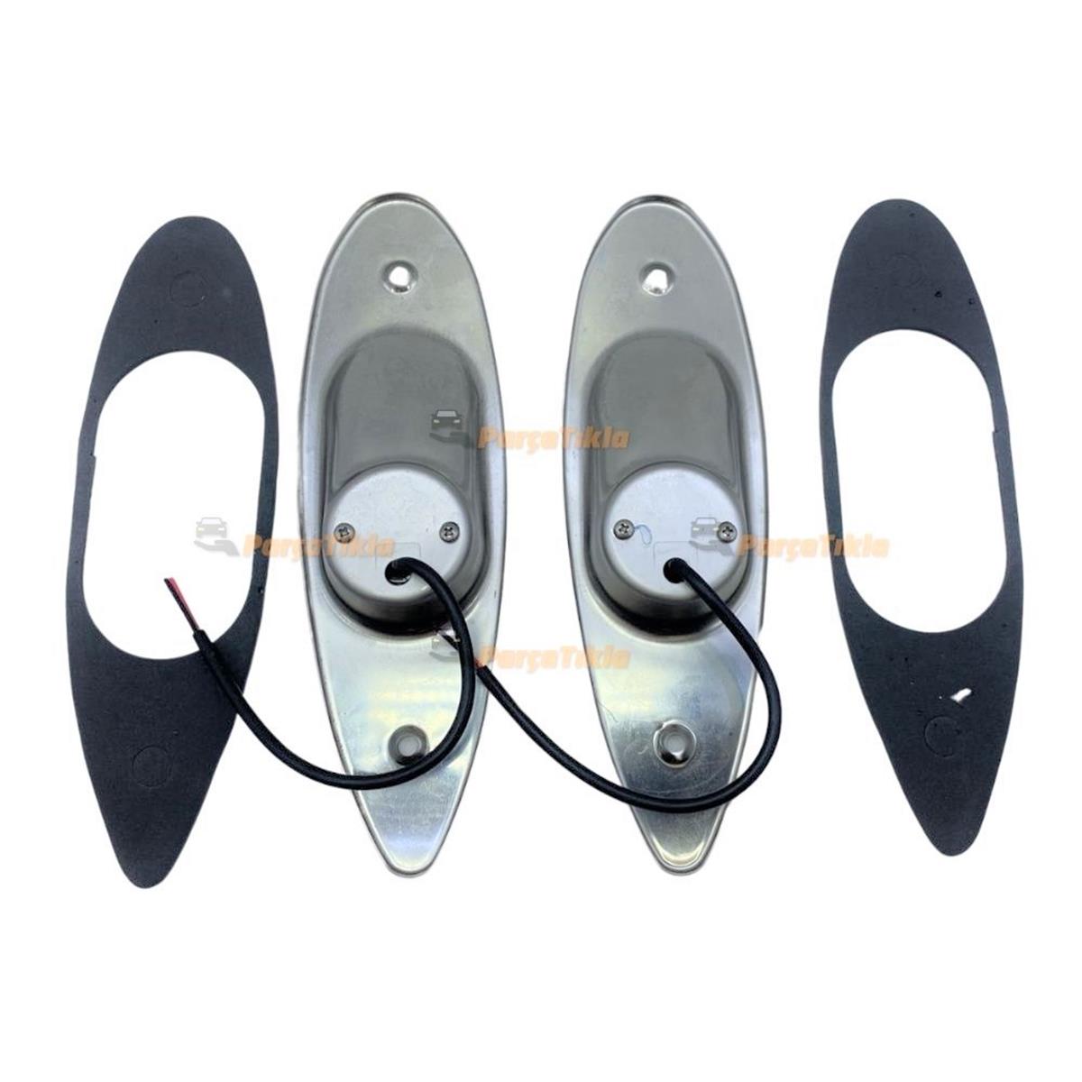 Gömme Seyir Feneri Krom 316 12v Led- Takım |