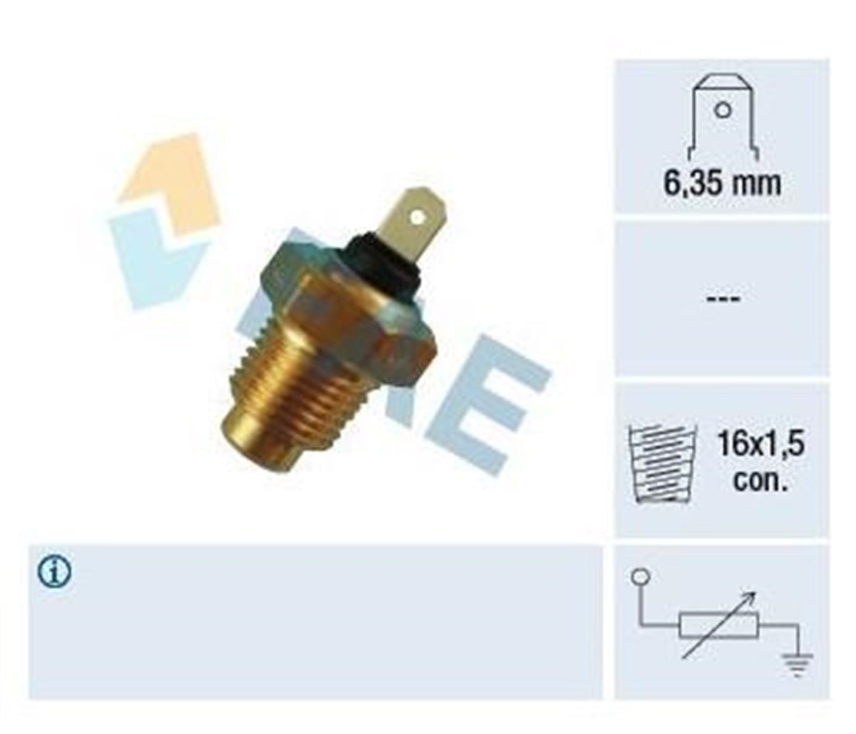 Hararet Müşürü Fıat Brava Marea Palıo Tempra Tıpo Uno Ducato Lada Nıva Seat Ibıza | Fae 31140