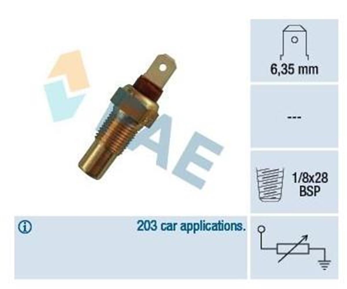 Hararet Müşürü Hyundai Accent 94-00 Kia Besta Mazda E2200 95- Pregio 04- Frontera | Fae 31570