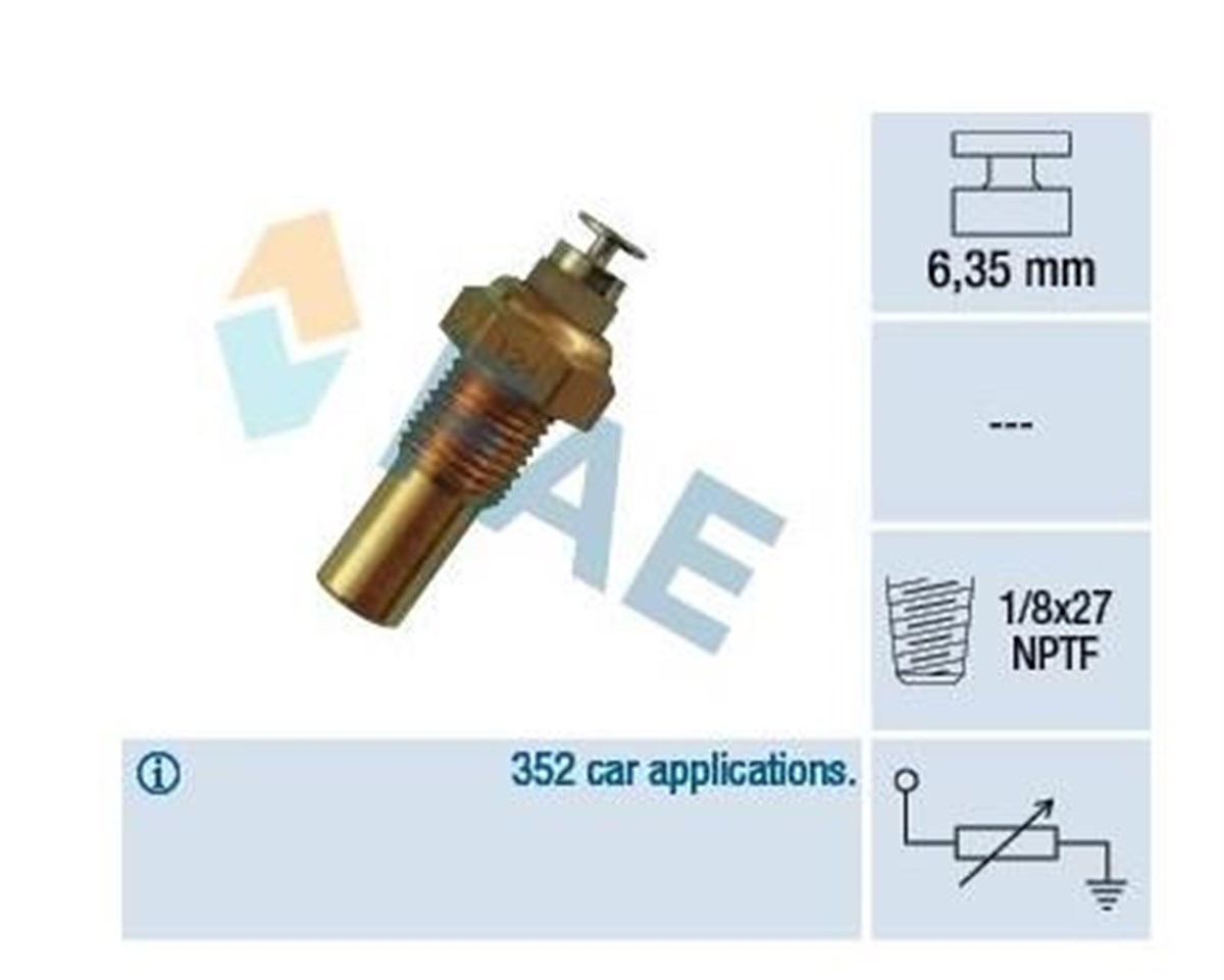 Hararet Müşürü Opel Astra F-g-h Corsa Omega Tıgra Vectra | Fae 32230