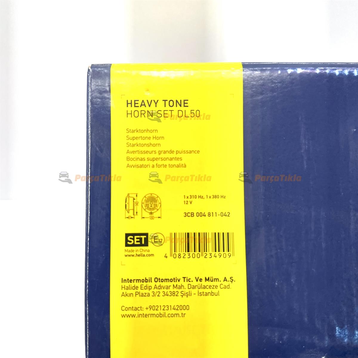 Hella Korna Süpertone 12v Set (siyah) (perçinli) 3cb004811042 | Hella 3cb004811042