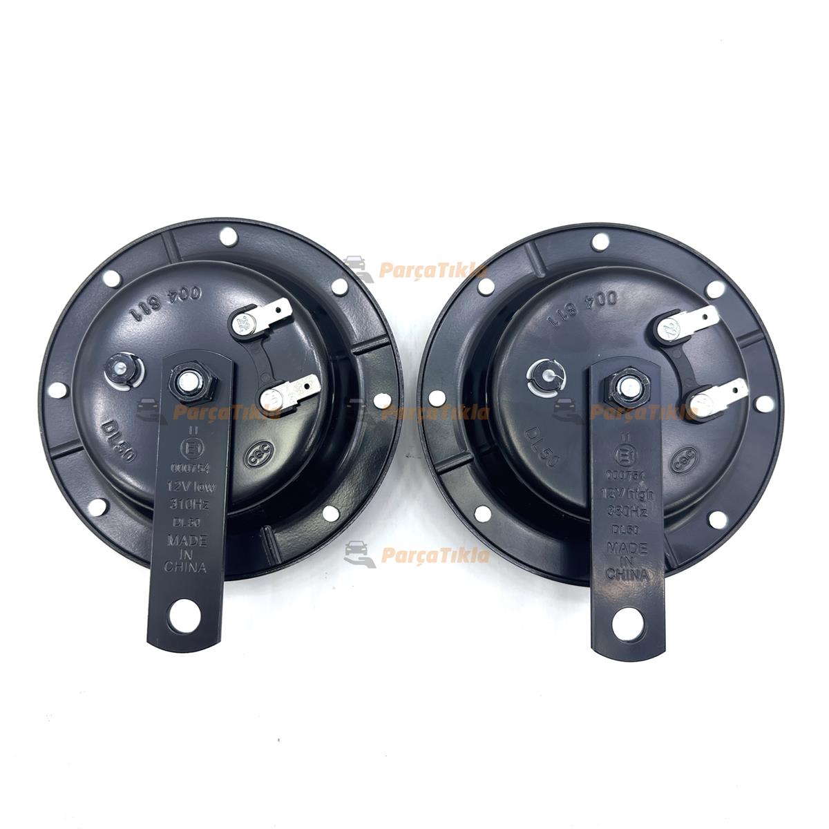 Hella Korna Süpertone 12v Set (siyah) (perçinli) 3cb004811042 | Hella 3cb004811042