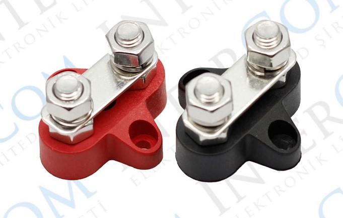 Şase Terminali 2li Kırmızı 2xm8 Kutuplu Marin Tip |