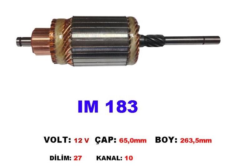 Marş Kollektörü 12v Mercedes Binek-65x263 Im183 | Ith Im183