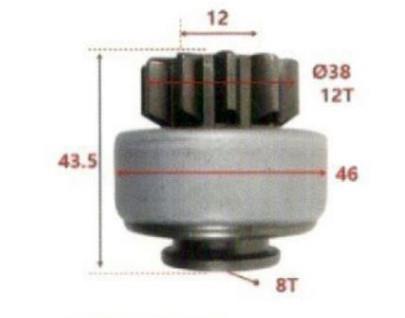 Marş Dişlisi 12diş Hyundai İ20 İ30 Kia Çatal Yuvası Dar Gnp2247 Vl17610k 17610k 361452a600 | Ith Mdvl17610k