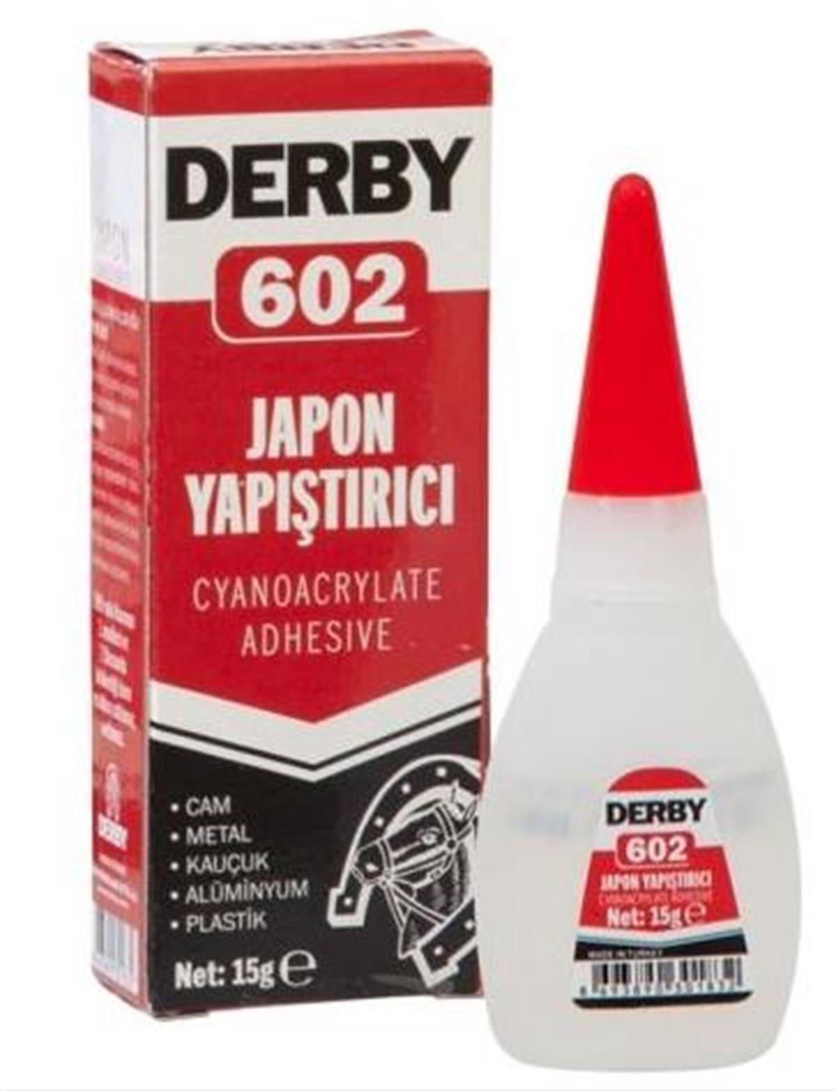 Japon Yapıştırıcı Derby 602 Net 15gr Brut 20gr | Derby 8693890301832