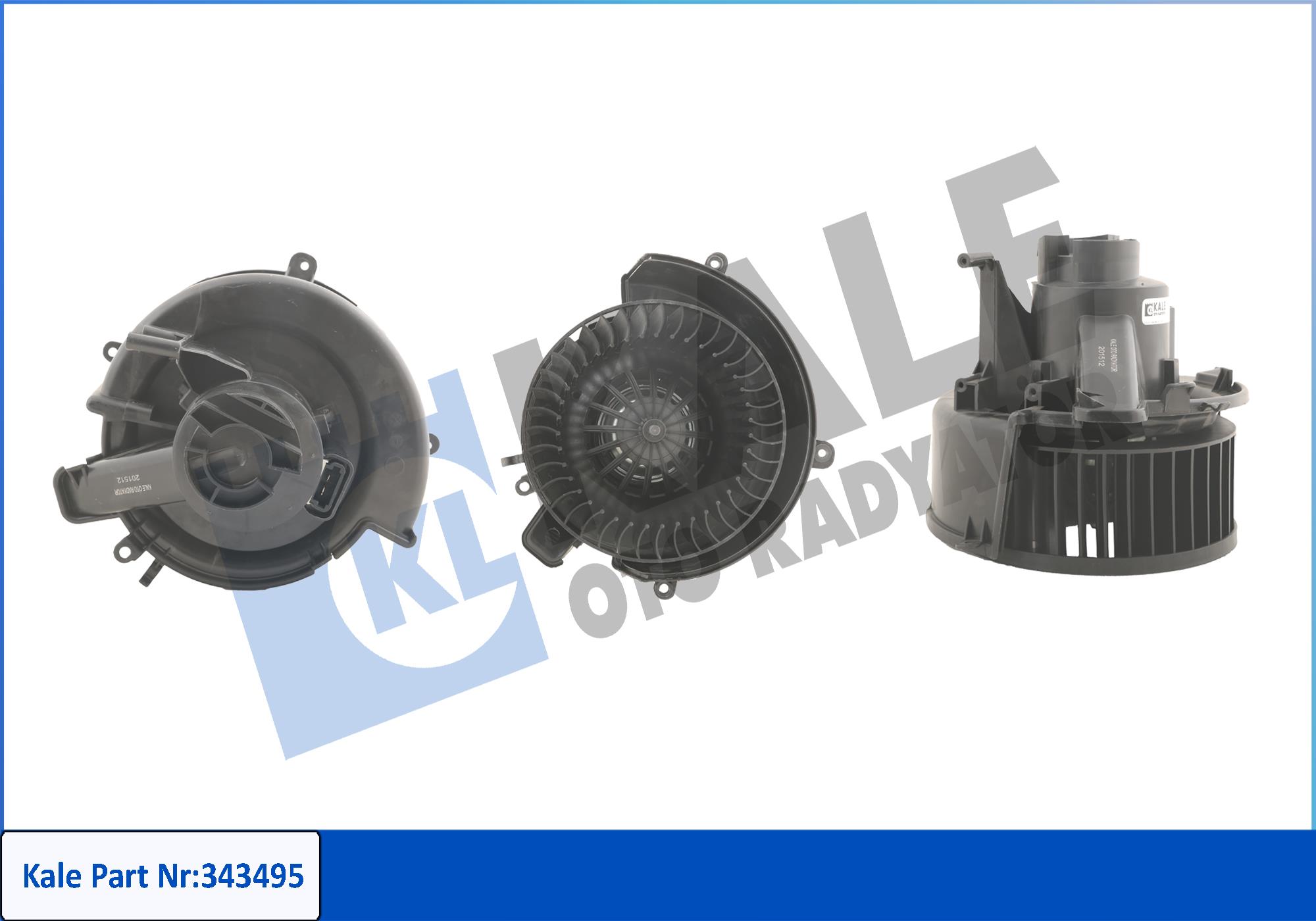 Kalorifer Motoru 12V Opel Astra G 1998 2005 / Astra G Classıc 2005 2009 | Kale 343495