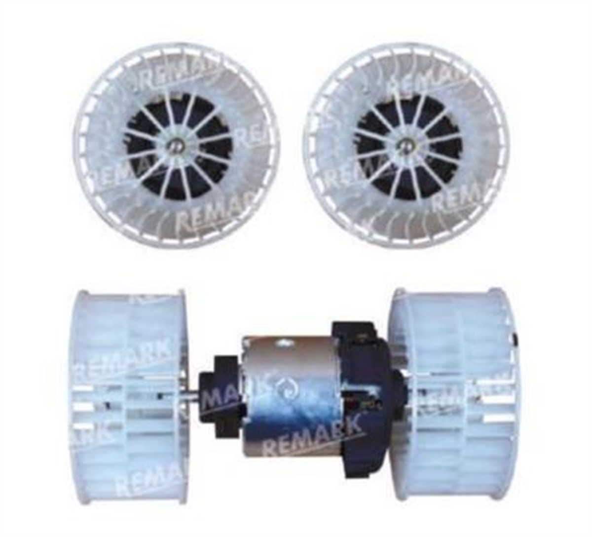 Kalorifer Motoru 24v Mercedes 2521 Man Volvo Geniş 129×250mm | Remark Km7922