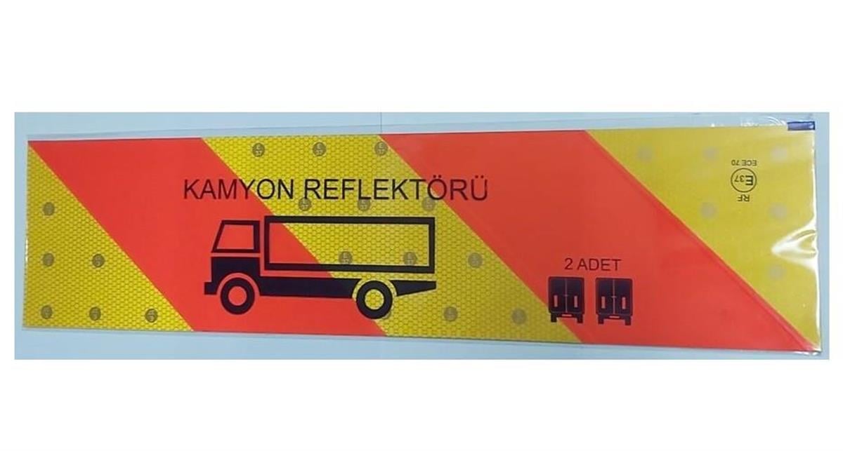 Kamyon İkaz Reflektörü Onaylı Pakkens Takım (2 Adet) | Drd 02024115