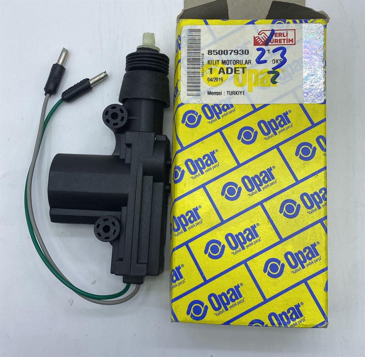 Kapı Kilit Motoru Arka Dkş 85007930 Dogan Sahin Kartal Slx | Opar 85007930