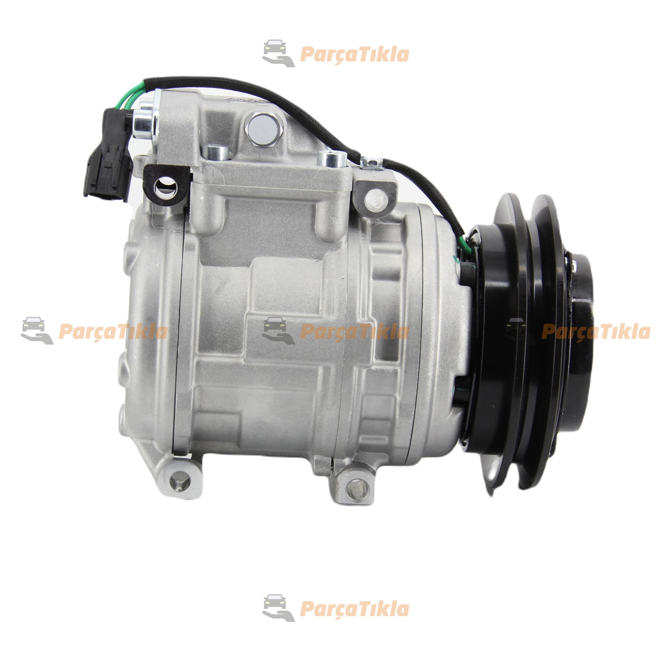 Klima Kompresörü 24v 1pk 133mm Daewoo Excavatör İş Makinesi | Kapo 20307