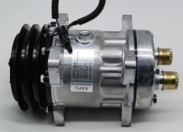 Klima Kompresörü 12v 2pk 7h15 Sanden Tip Arkadan Çıkış K-k | Kapo 8019