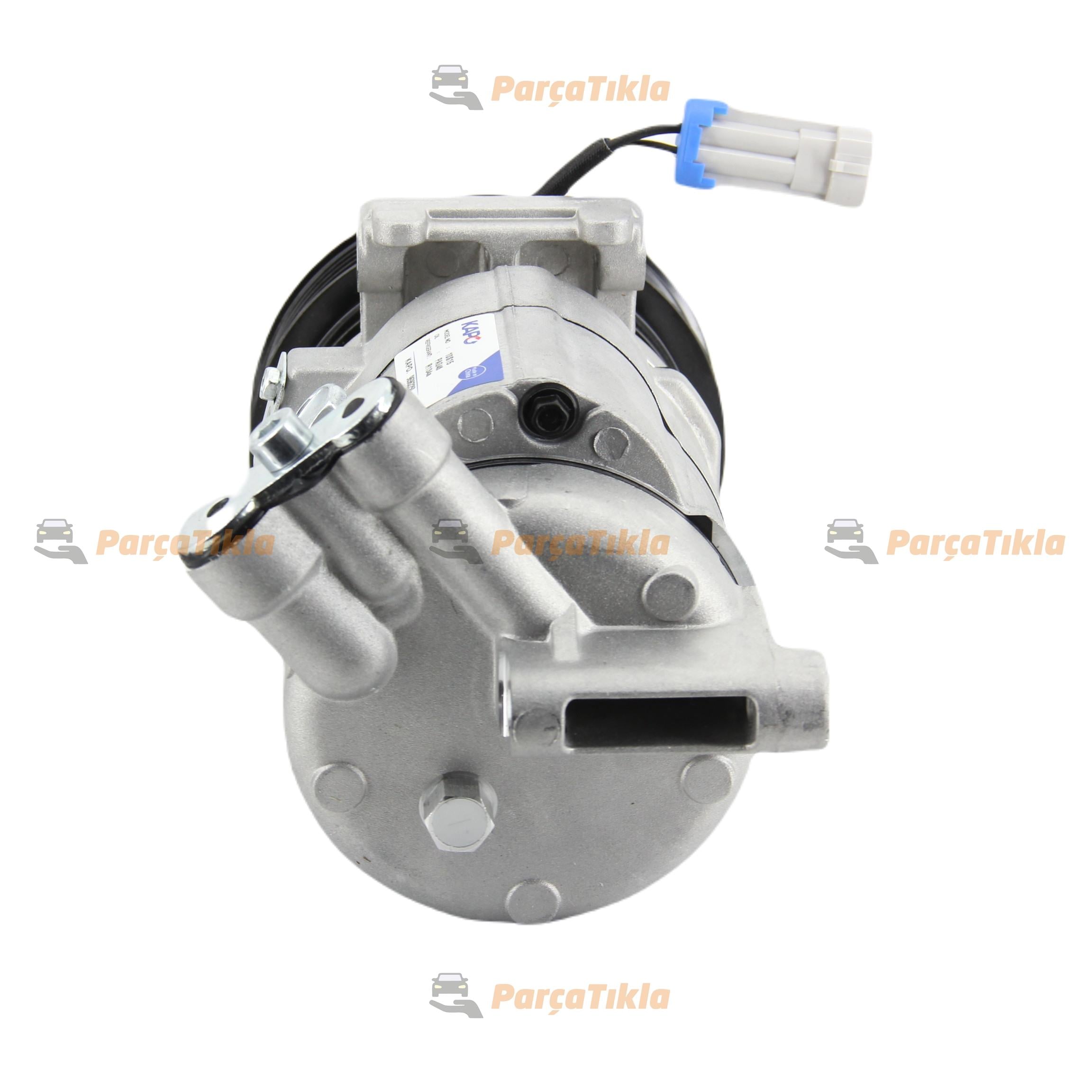 Klima Kompresörü 12v 6pk Opel Astra Chevrolet Cruze İnsignia Kansnak Çapı :120mm Kapo 96962250 42010289 | Kapo 96962250