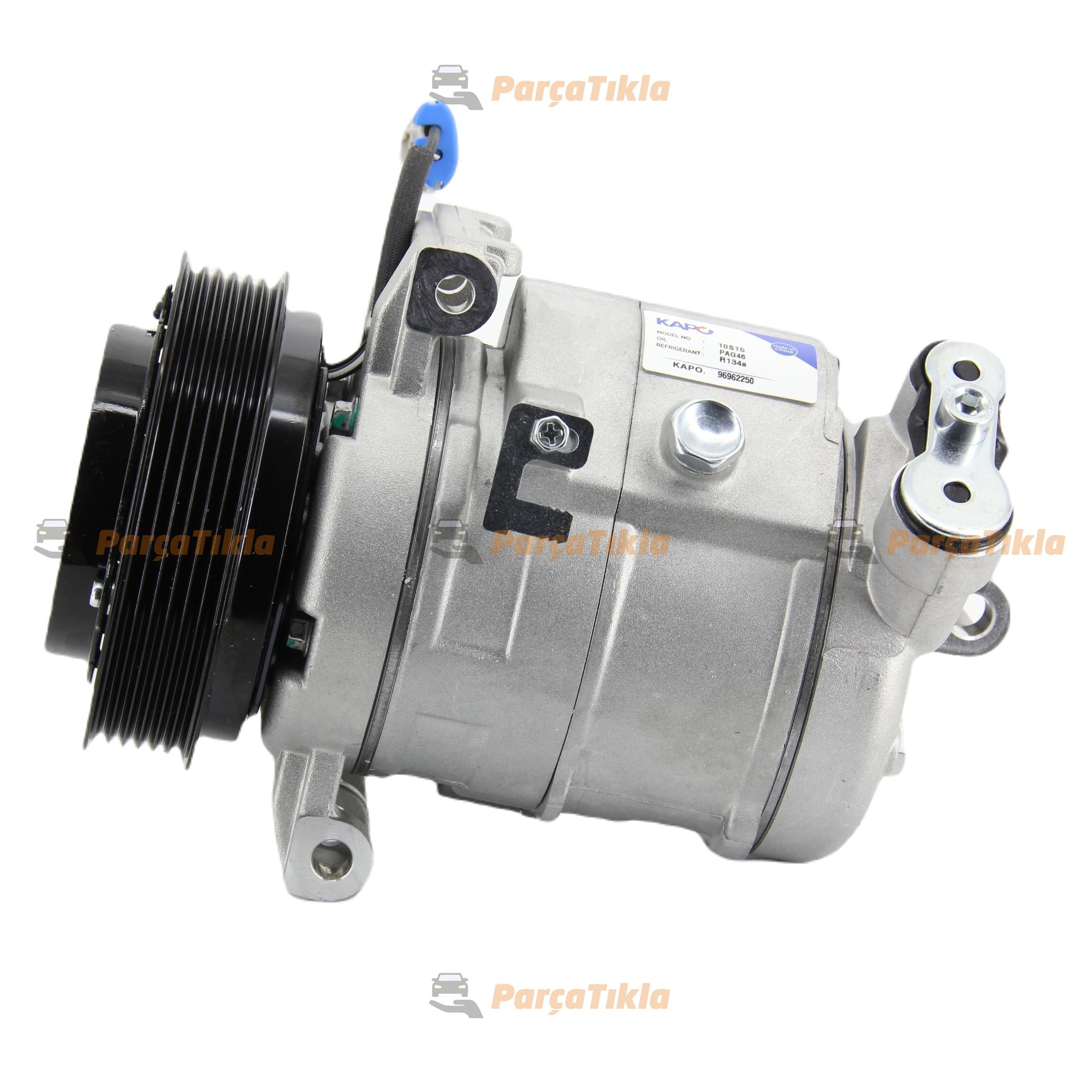 Klima Kompresörü 12v 6pk Opel Astra Chevrolet Cruze İnsignia Kansnak Çapı :120mm Kapo 96962250 42010289 | Kapo 96962250