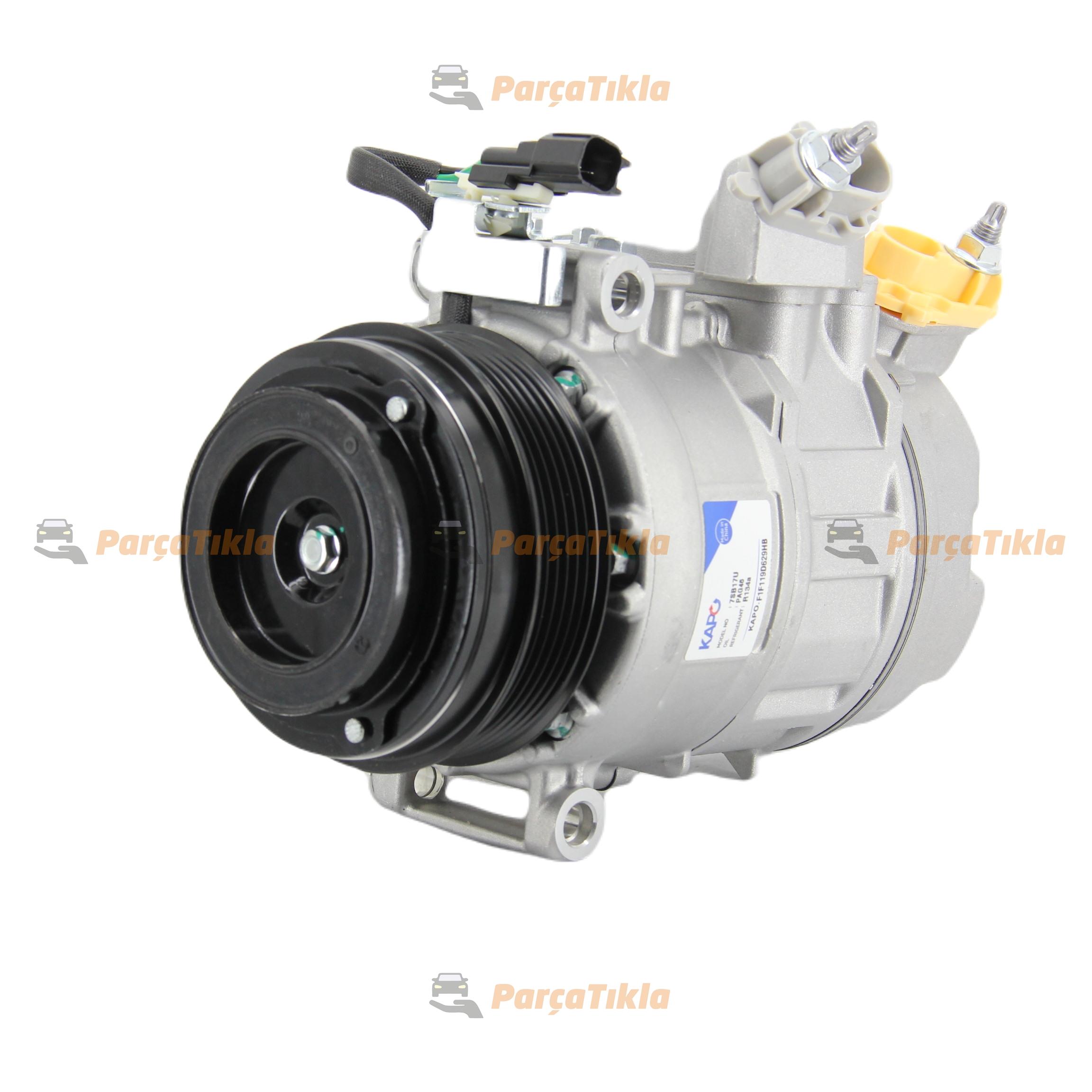 Klima Kompresörü 6pk 110mm Ford Courier Connect 1,6tdci 2014--cmax 1,6tdci-2016- Mondeo 1,6tdci 2011-2015 F1f119d629hb | Kapo F1f119d629hb