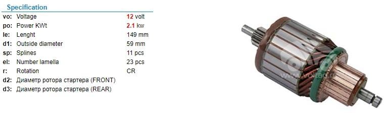 Marş Kollektörü 12v Transit Merc.opel-59x149x11 J10 | Kemali Ka92018