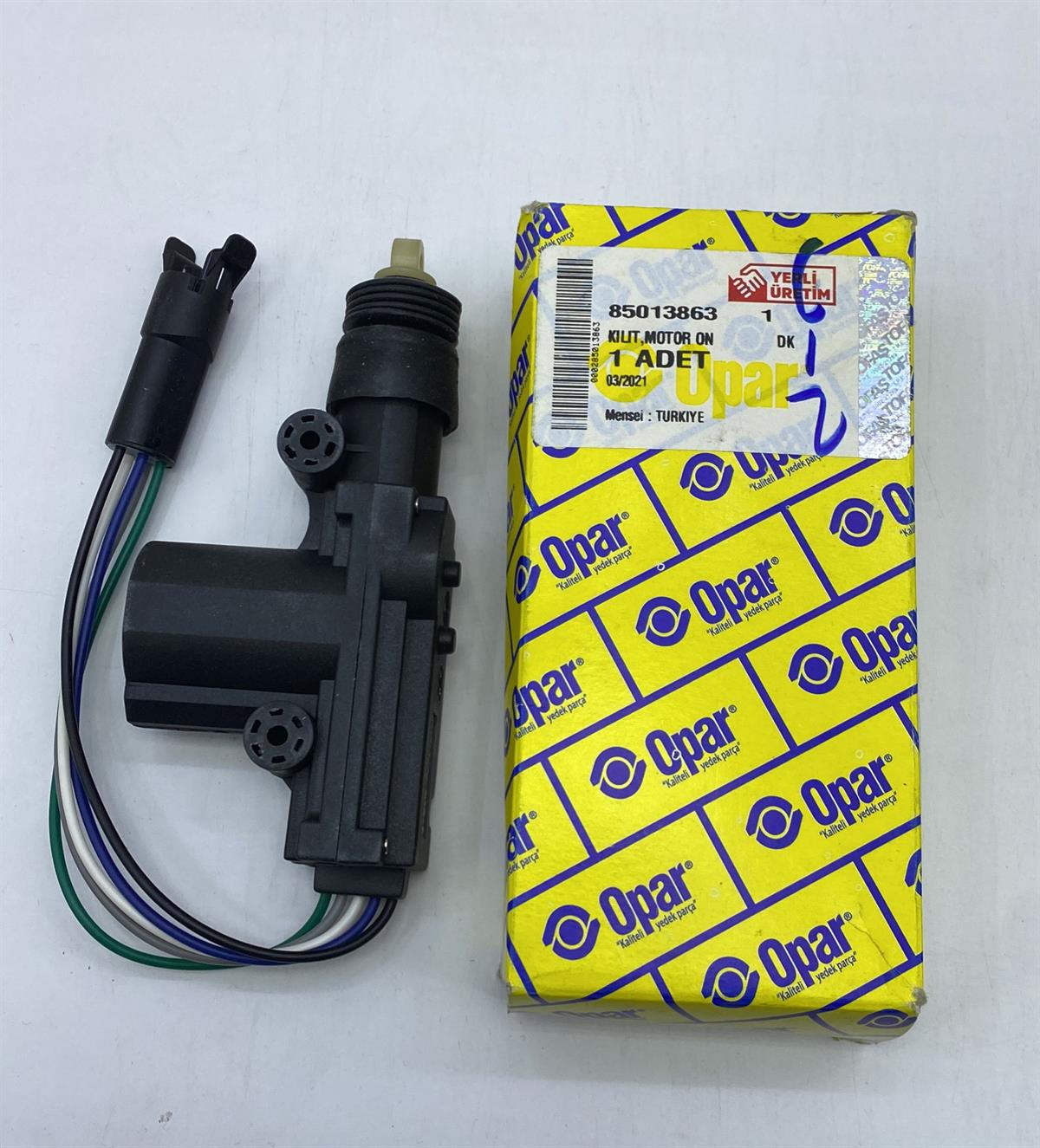 Kapı Kilit Motoru Ön 5li Soketli Dkş 85013863 Dogan Şahin Kartal Slx | Opar 85013863