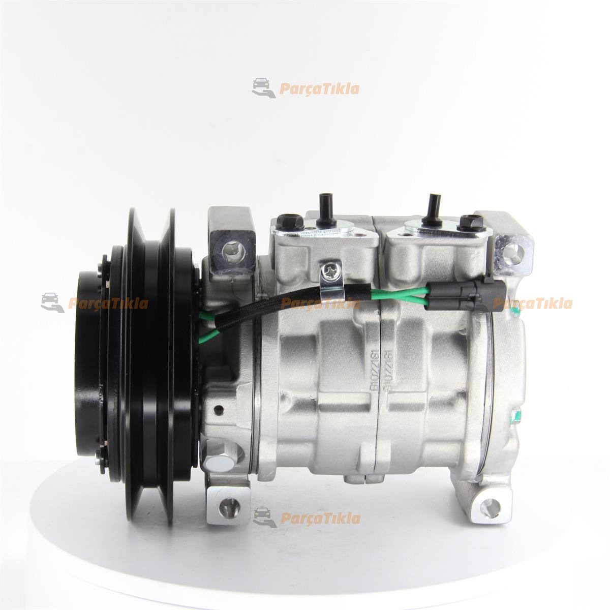 Klima Kompresör 24v 1pk V Kayış Kawasaki Komatsu Hıtachı İş Makinesi 10s13c Ortadan Çıkıs Kuçuk Gövde | Lidpart K4472801730