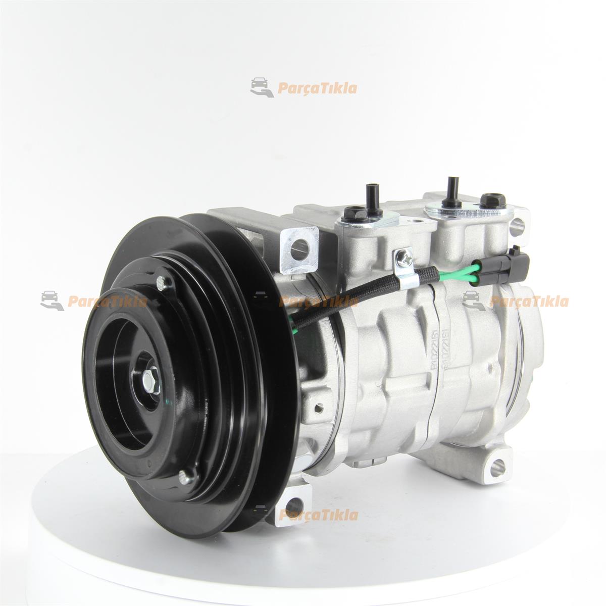 Klima Kompresör 24v 1pk V Kayış Kawasaki Komatsu Hıtachı İş Makinesi 10s13c Ortadan Çıkıs Kuçuk Gövde | Lidpart K4472801730