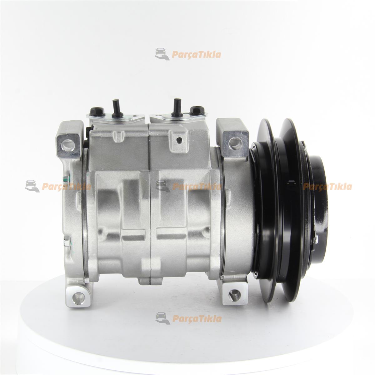 Klima Kompresör 24v 1pk V Kayış Kawasaki Komatsu Hıtachı İş Makinesi 10s13c Ortadan Çıkıs Kuçuk Gövde | Lidpart K4472801730