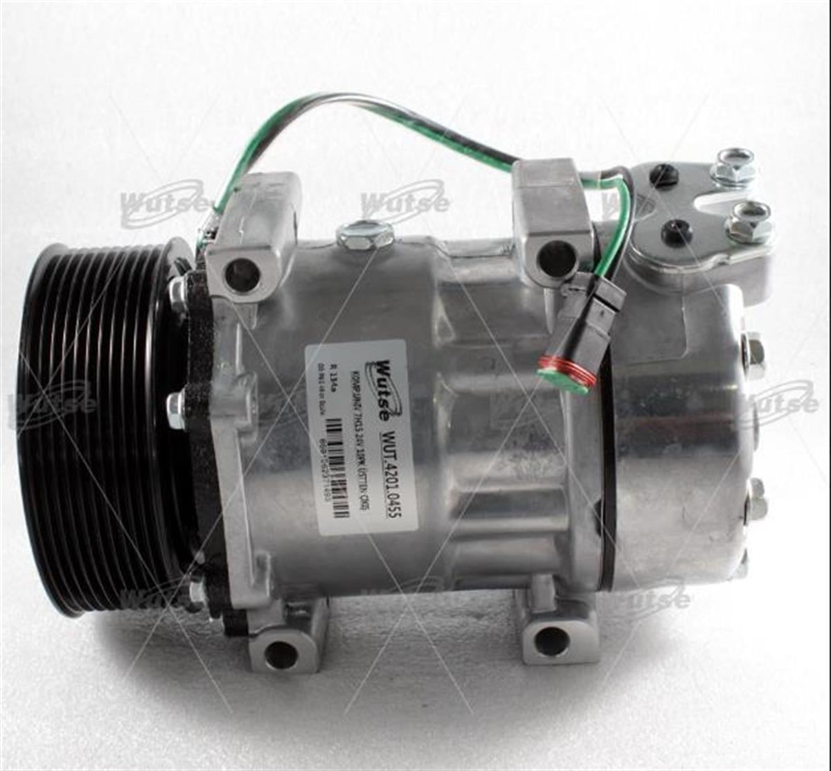 Klima Kompresör 24v 10pk 7h15 Ü.ç Üniversal Scanıa Üstten Çıkış Bloktan Bağlantı 10570893 1853081 1888033 570893 10570608 | Wutse 42010455