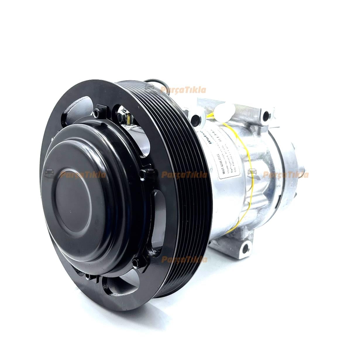 Klima Kompresörü 24v 8pk Çap 179mm Volvo İş Makinası Volvo Kamyon Reno Tır T Kabin Bloktan Baglantılı Arkadan Çıkıslı Sd6195 | Wutse 42010111