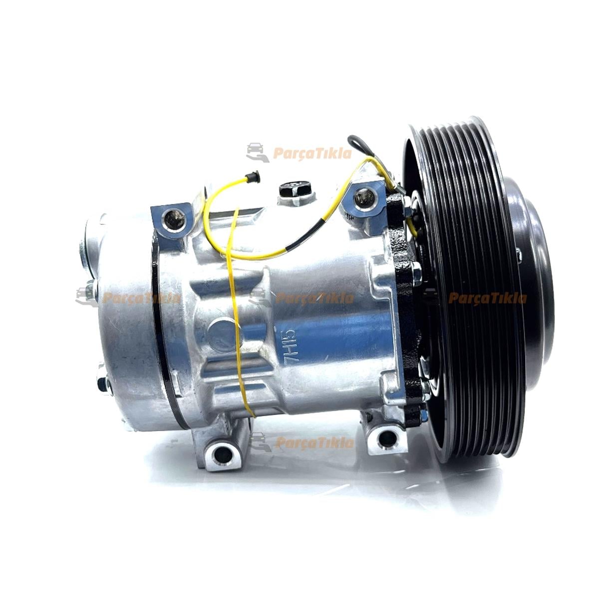 Klima Kompresörü 24v 8pk Çap 179mm Volvo İş Makinası Volvo Kamyon Reno Tır T Kabin Bloktan Baglantılı Arkadan Çıkıslı Sd6195 | Wutse 42010111