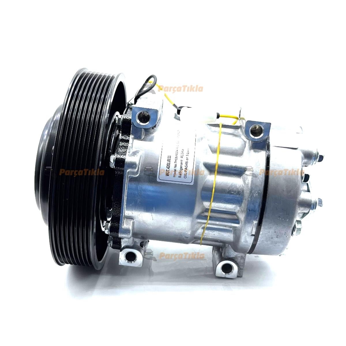 Klima Kompresörü 24v 8pk Çap 179mm Volvo İş Makinası Volvo Kamyon Reno Tır T Kabin Bloktan Baglantılı Arkadan Çıkıslı Sd6195 | Wutse 42010111