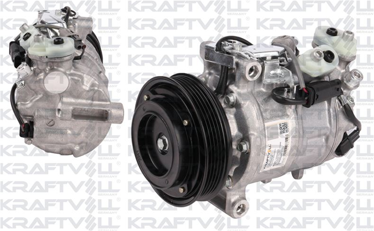 Klima Kompresör 5pk 120mm Mercedes A Serısı (w176) A 180 A 180 Cdı A200 Cdı 12-/ B Serısı (w246) 19010022 A0008303502 | Kraftvol L19010022