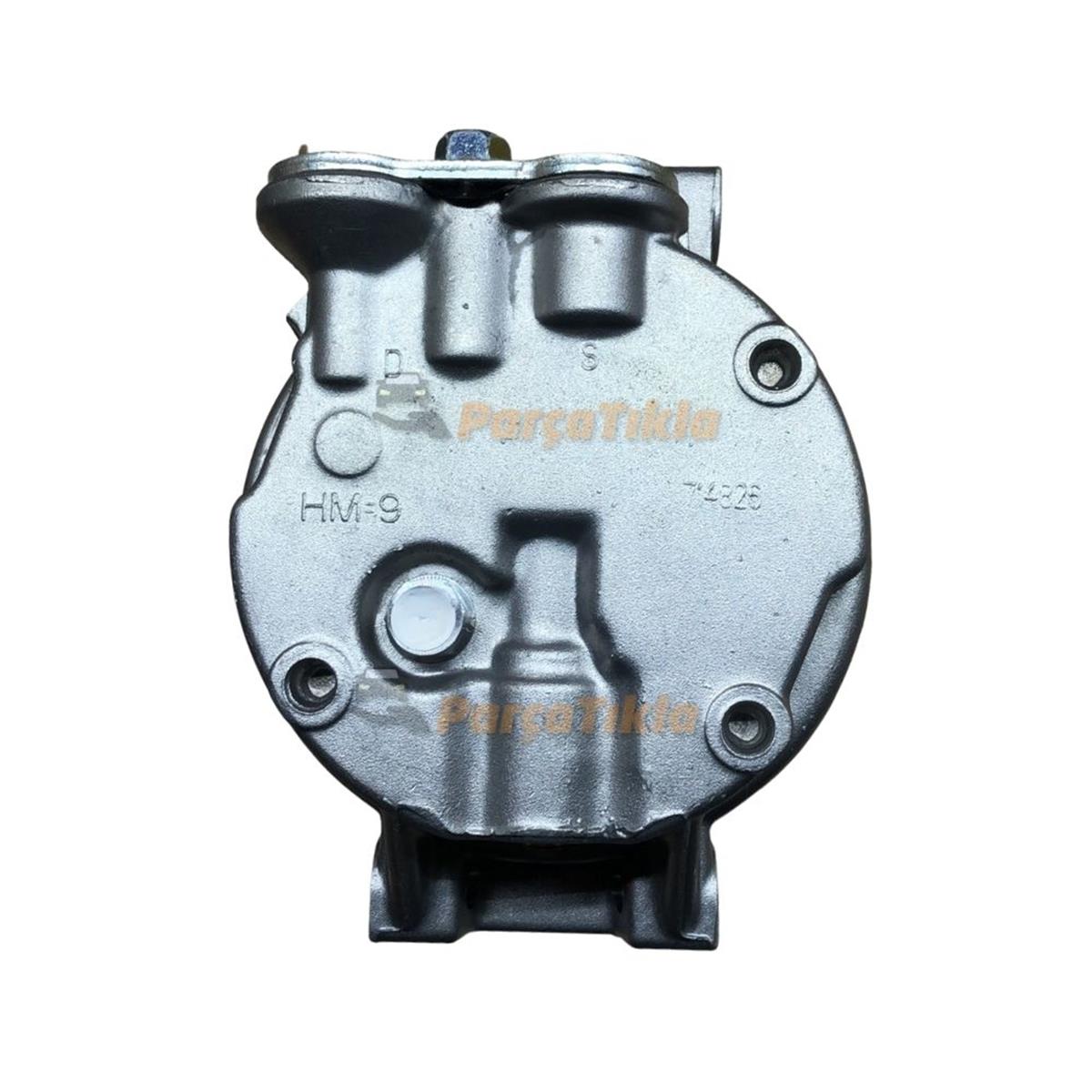 Klima Kompresör 6pk 120mm Chevrolet Lacetti1.6 Daewoo Aveo Kalos Nubıra 700772 96804280 | Marellı 359002000530