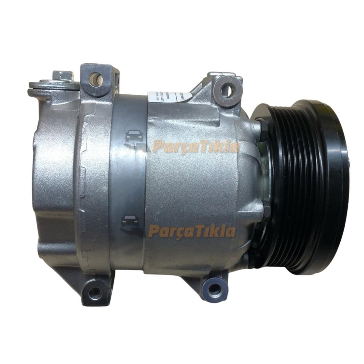Klima Kompresör 6pk 120mm Chevrolet Lacetti1.6 Daewoo Aveo Kalos Nubıra 700772 96804280 | Marellı 359002000530