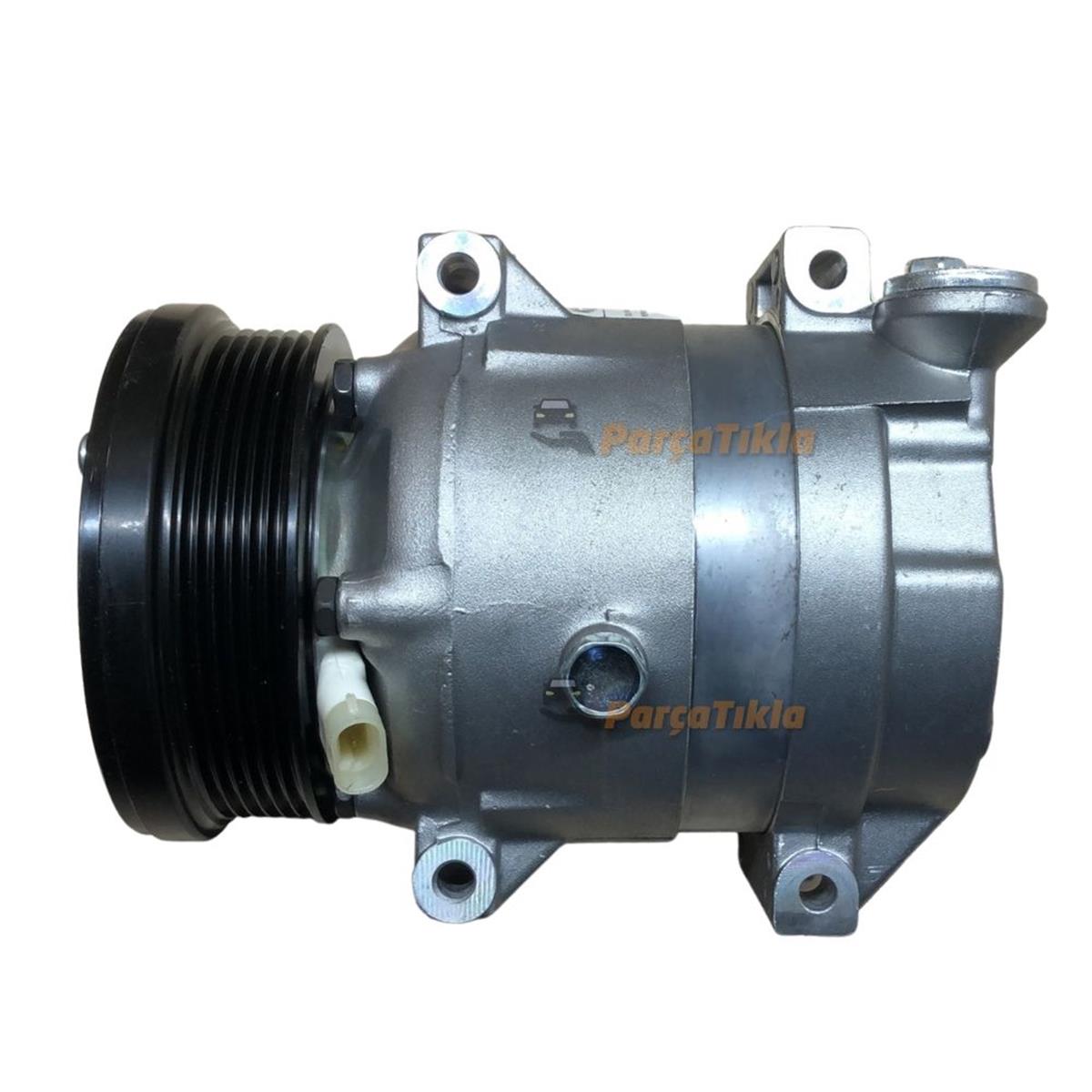 Klima Kompresör 6pk 120mm Chevrolet Lacetti1.6 Daewoo Aveo Kalos Nubıra 700772 96804280 | Marellı 359002000530