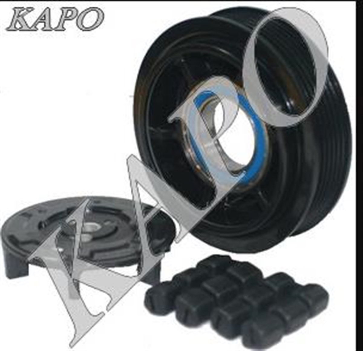 Klima Kompresör Kasnak Seti 6pk 115mm Mercedes Benz Vito Sprinter Crafter 35bd5212 Plastik | Kapo Kasnak70