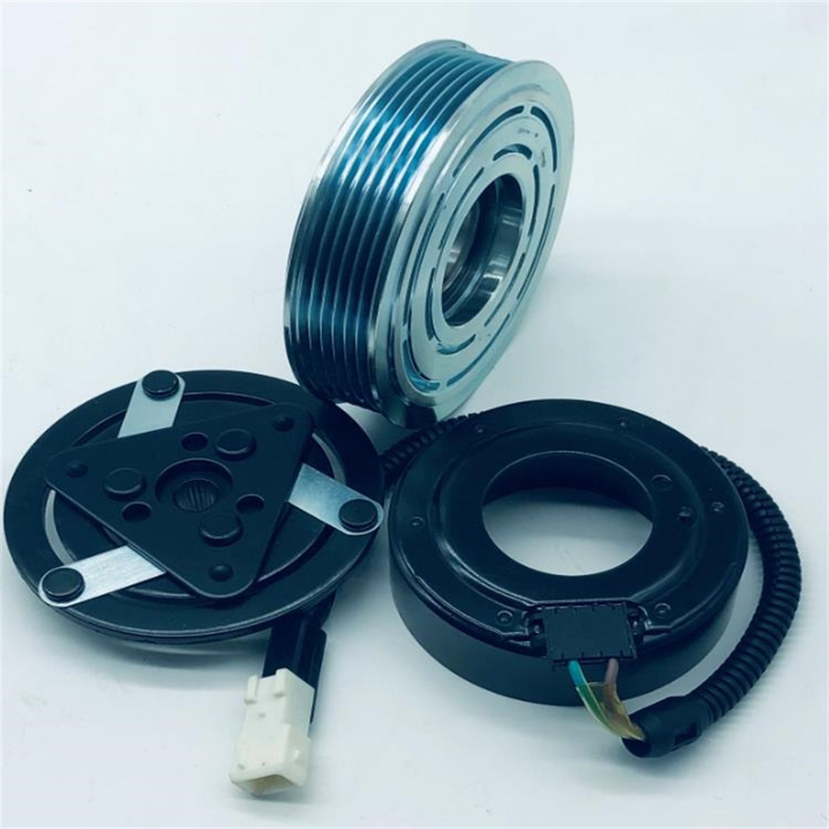 Klima Kompresör Kasnak Seti 6pk 123mm Cıtroen Peugeot | Kapo Kasnak200103a