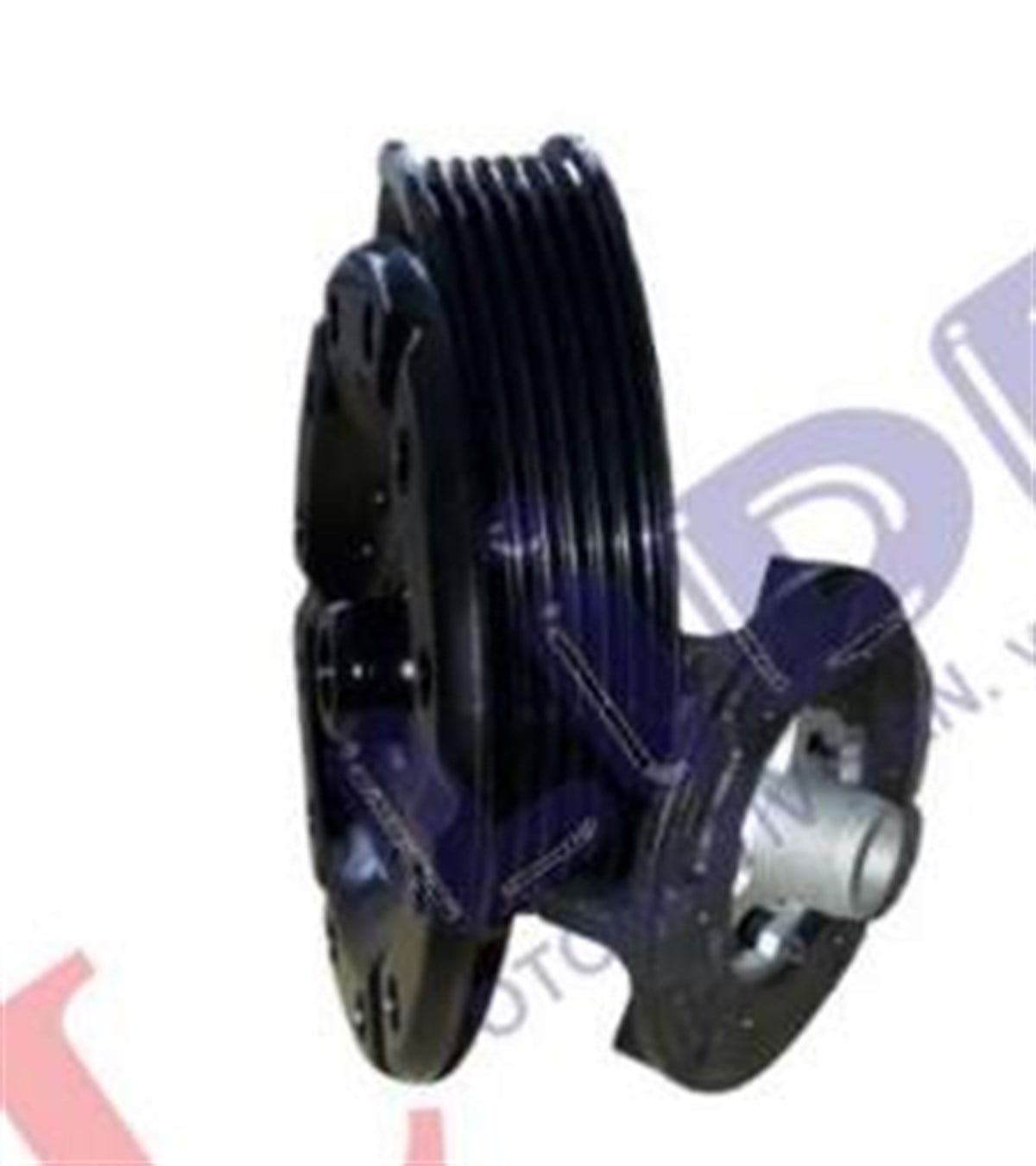 Klima Kompresör Kasnak Seti 6pk 125mm Toyota 24 Delik | Kapo Kasnak5068