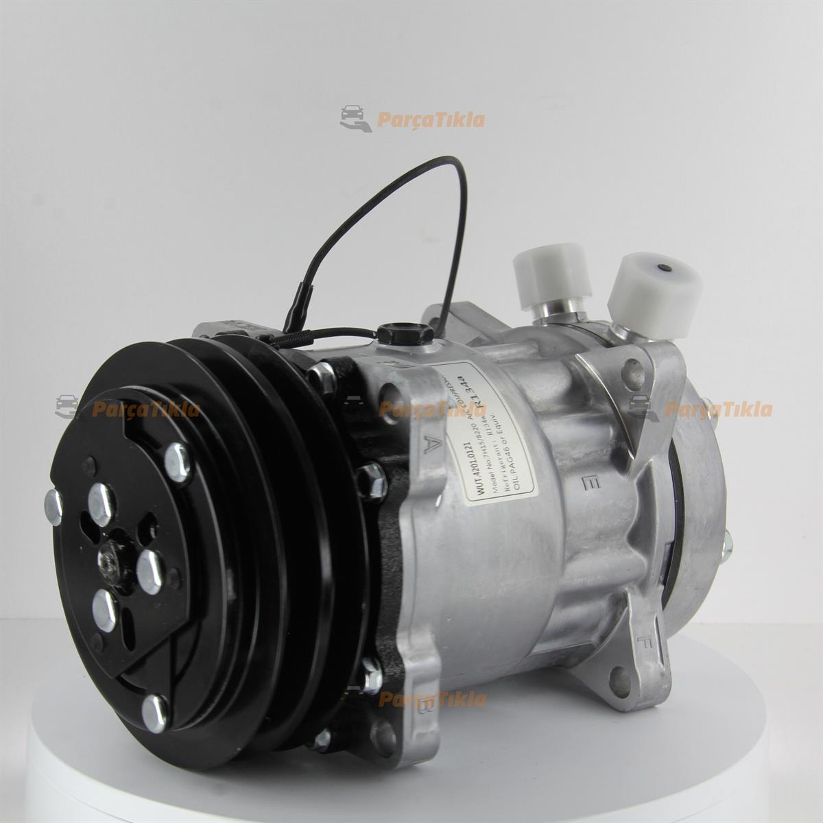 Klima Kompresörü 12v 7h15 2pk V Kayış Üstten İnce Kalın 38928220 440038928220 | Wutse 42010121