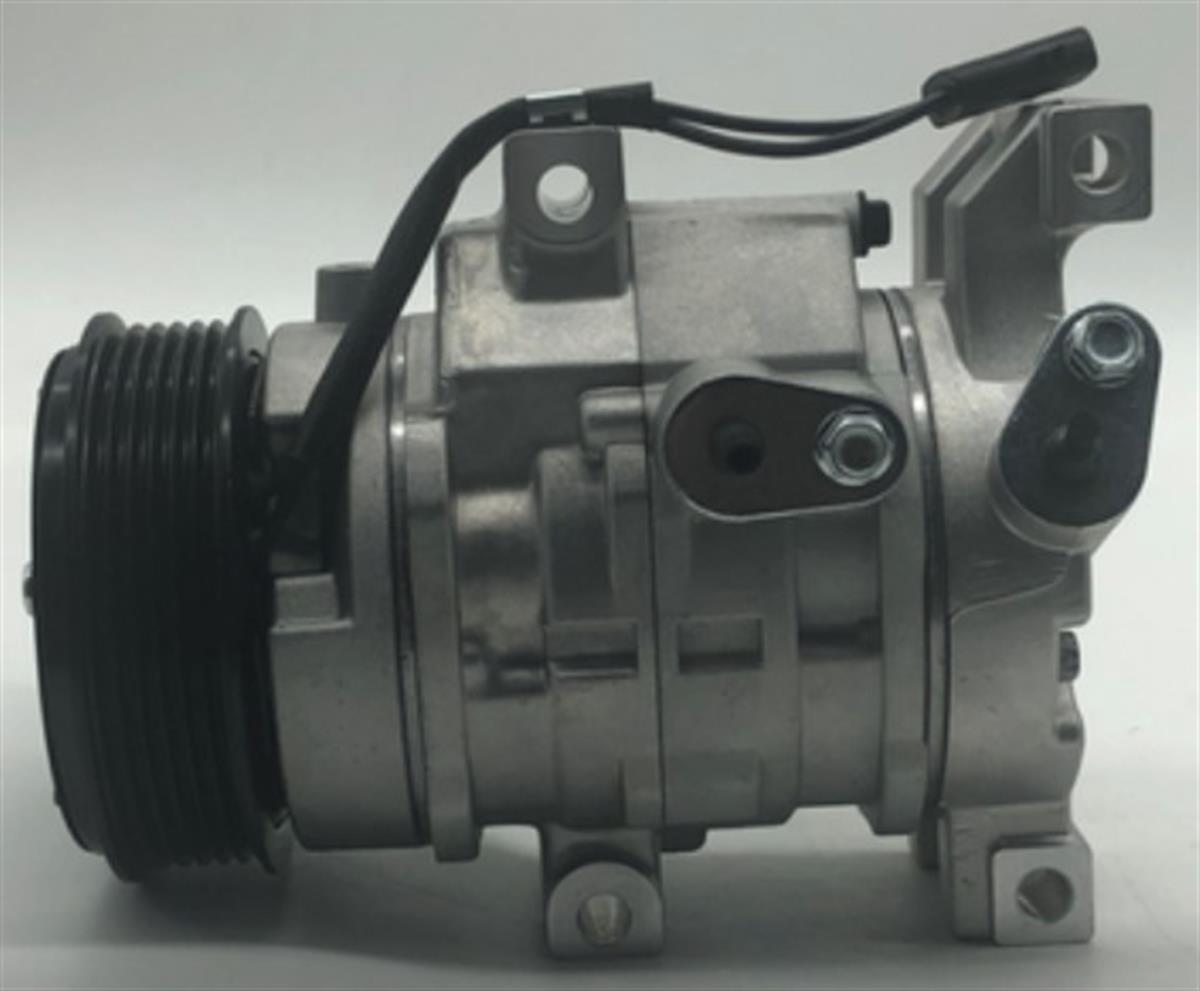 Klima Kompresörü 12v 6pk 100mm Fıat Doblo 1,3 Multijet Panda Punto Albea ( Soket Kablo Aktarılınca Toyota Corollaya Uyar ) | Kapo Dcp09003